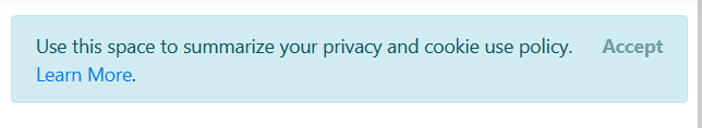 Asp.net Core Cookie policy accept